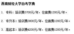 西南財經大學自考學費多少貴嗎？招生專業(yè)有哪些？